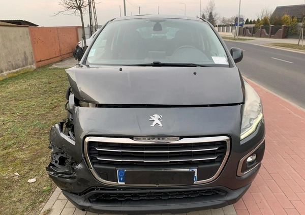 Peugeot 3008 cena 20900 przebieg: 211203, rok produkcji 2014 z Zawiercie małe 596